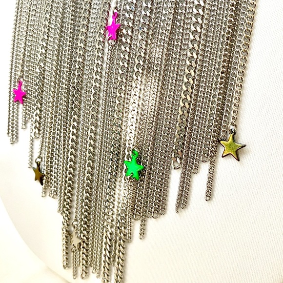 Betsey Johnson 'Star Power' Necklace/Bracelet Set NWT/HTF - Picture 5 of 14